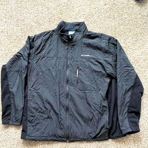 Columbia Men’s Zip-Up Fleece-lined Jacket XXL